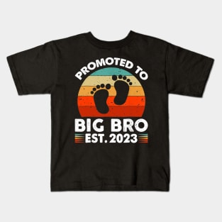 Promoted To Big Bro Kids T-Shirt